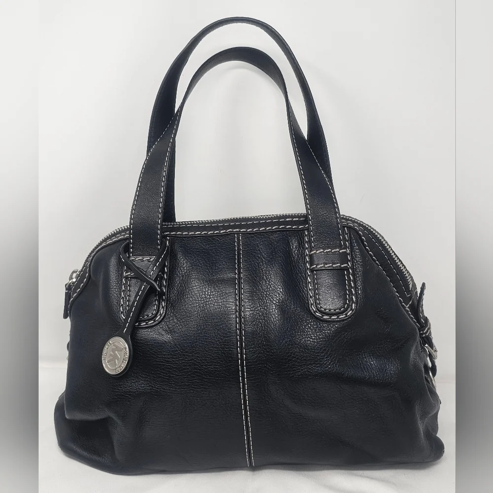 Michael Kors Hudson Large Black Pebbled Leather Shoulder Bag Satchel NWT $398